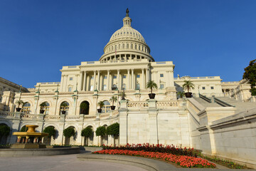 Fototapeta na wymiar US Capitol Building - Washington DC United States