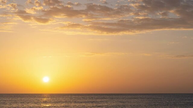 A sunrise time lapse over the Atlantic Ocean. This was taken from the Outer Banks.