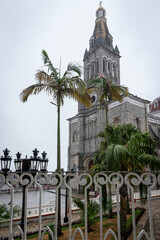 iglesia católica en el pueblo mágico de Cuetzalan en Puebla México