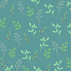 seamless pattern with flowers