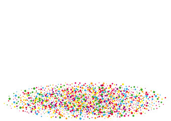 Red Falling Star Decoration. Stars Square Background. Pink Confetti Illustration. Abstract Circle Background. Blue Colored Dot.