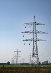 Energiewende - Neubau einer 380 KV Stromtrasse