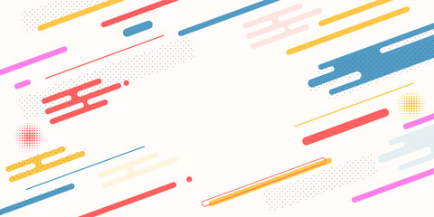 Colorful background with strips