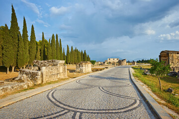 Turkey, a gateway city in the ancient city of Hierapolis