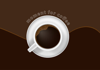 Coffee cup graphics.