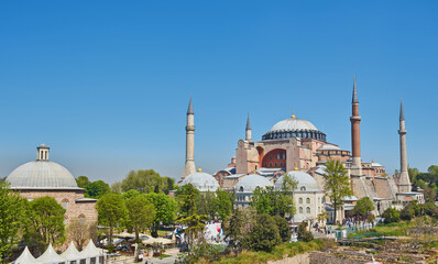 Haghia Sophia in Istanbul Turkey.