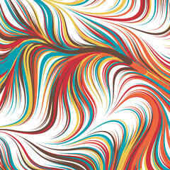 Abstract Perlin Noise Geometric Pattern generative computational art illustration