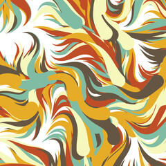 Abstract Perlin Noise Geometric Pattern generative computational art illustration