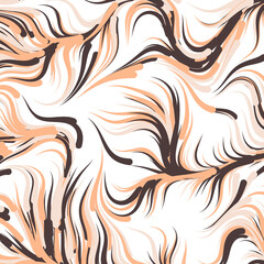 Fototapeta premium Abstract Perlin Noise Geometric Pattern generative computational art illustration