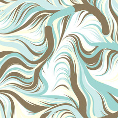 Fototapeta premium Abstract Perlin Noise Geometric Pattern generative computational art illustration
