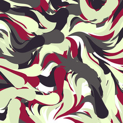 Abstract Perlin Noise Geometric Pattern generative computational art illustration