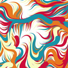 Abstract Perlin Noise Geometric Pattern generative computational art illustration