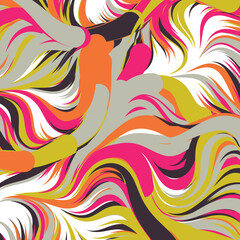 Abstract Perlin Noise Geometric Pattern generative computational art illustration