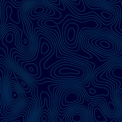 Topographic map. Geographic mountain relief. Abstract lines background. Contour maps. Vector illustration.