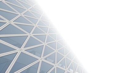 abstract architecture background digital 3d illustration