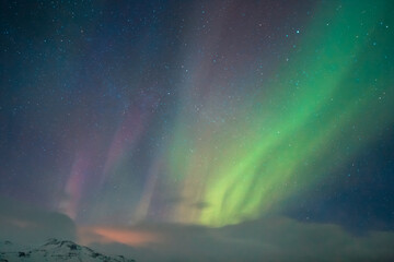 Aurora Sky Background