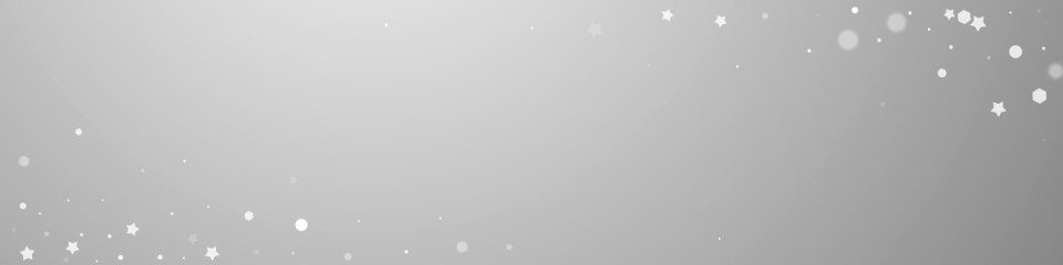 Magic stars random Christmas background. Subtle fl