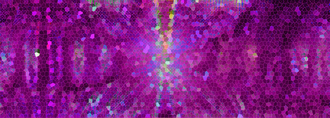 Obraz na płótnie Canvas An abstract mosaic glitch art background image.