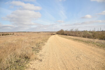 Fototapeta premium road in the countryside