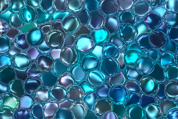 Abstract blue metallic background with textured surface.