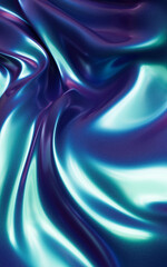 Clothes with a smooth surface, 3d rendering.