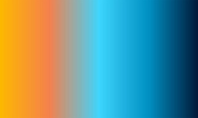 abstract orange and blue color combination background.