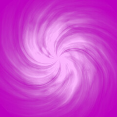 Obraz premium A white rotating galaxy on a purple background. Purple abstraction with a pattern in the center. A bright galaxy. 