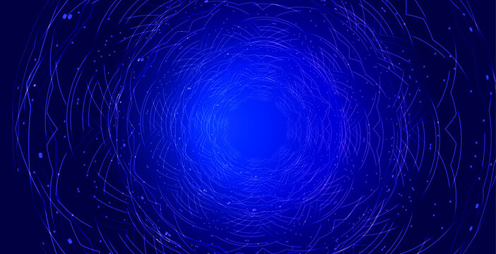 global technology network connection background vectoral illustration