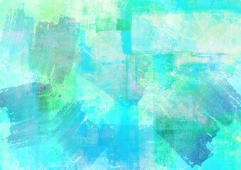 Watercolor fantastic and grungy background