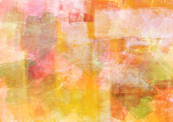 Watercolor fantastic and grungy background
