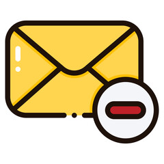 delete blue line icon