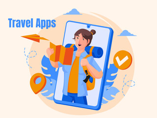 Travel vacation holiday app