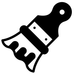 brush glyph icon