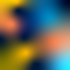 orange blue gradient neon background