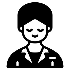 reception glyph icon