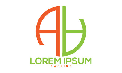 Unique letter logo Modern and minimalist vector and abstract logo