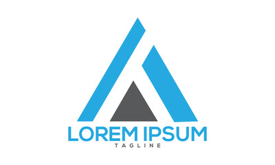 Unique letter logo Modern and minimalist vector and abstract logo