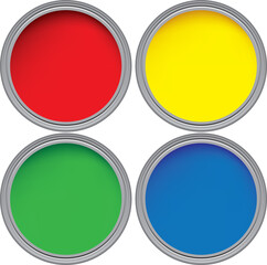 Industrial paint set