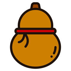 drink filled outline icon