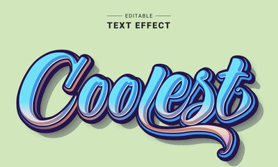 Editable text style effect - Graffiti text style theme.	Text effect. Graphic style. Lettering