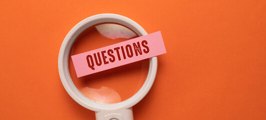 Words with Faq Business Concept idea