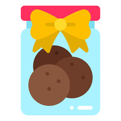 cookies flat icon