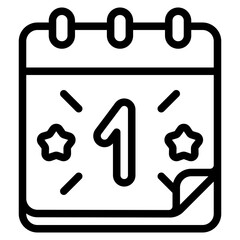 calendar outline icon
