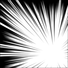 A Comic and Cartoon Background Effect