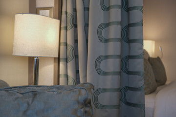 Luxurious ocean view or oceanview or outside or exterior cabin suite on luxury Silversea cruiseship...