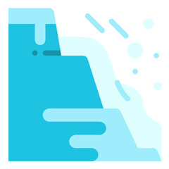avalanche flat icon