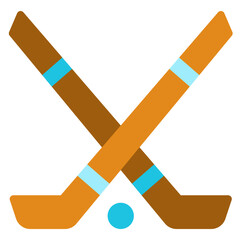 hockey flat icon