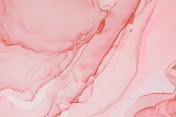 Delicate Luxury Marble. Acrylic Background. Ink