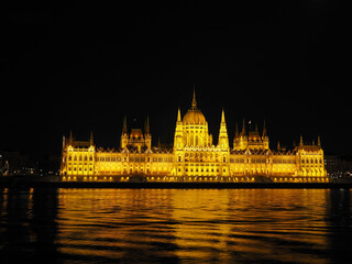Obraz premium Hungary Budapest Houses of Parliament