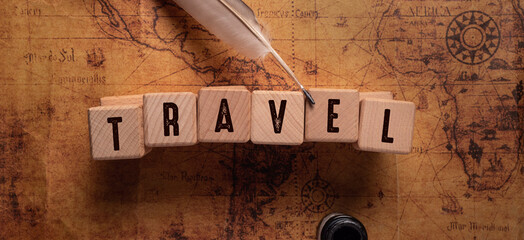 Travel Word , Travel Concept Idea